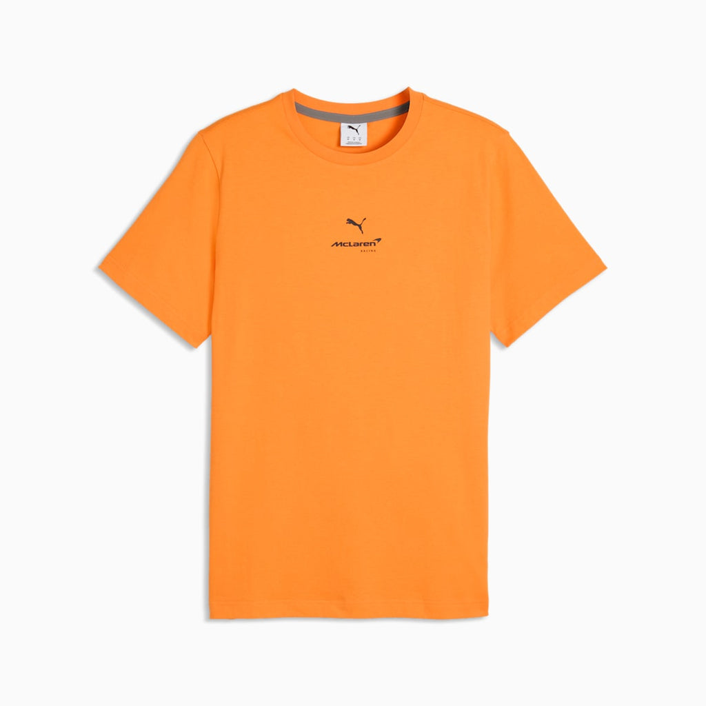 McLAREN RACING Men's Tee - Papaya - front on white background