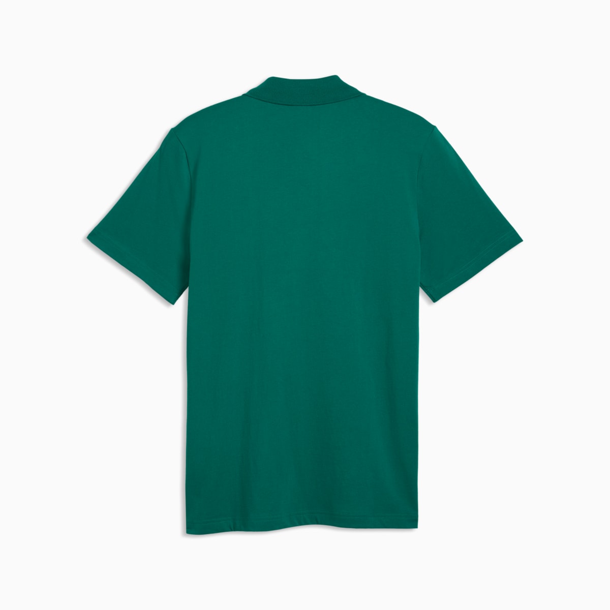 PUMA x ASTON MARTIN ARAMCO F1® TEAM Essentials Men's Polo - Green Lux - back on white background