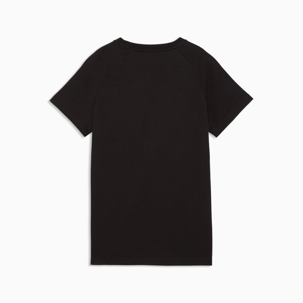 Essentials Sequins Tee Women - PUMA Black - back on white background