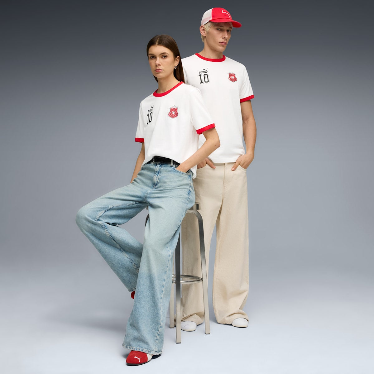 FUTURE.PUMA.ARCHIVE Ringer Tee Men - PUMA White image 3