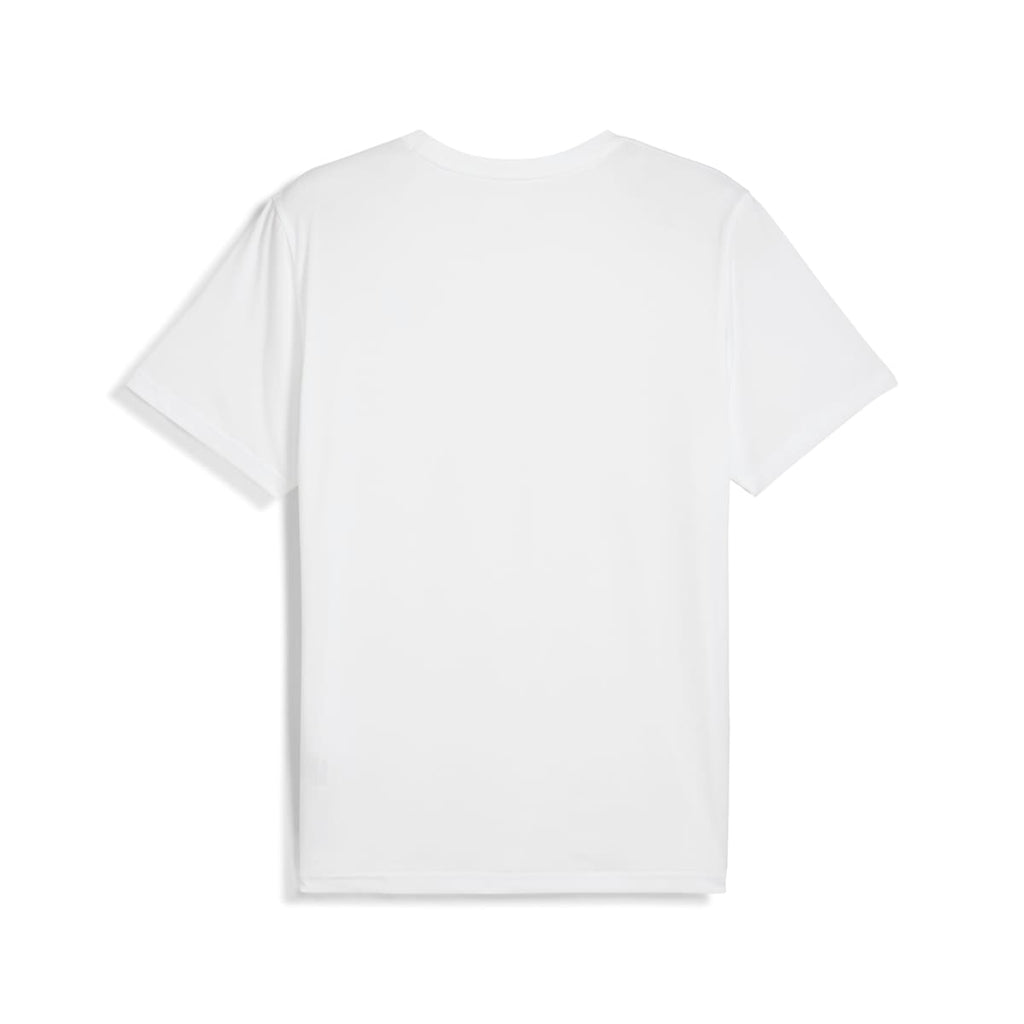 TAD ESSENTIALS Solid Cat Tee Men - PUMA White back view