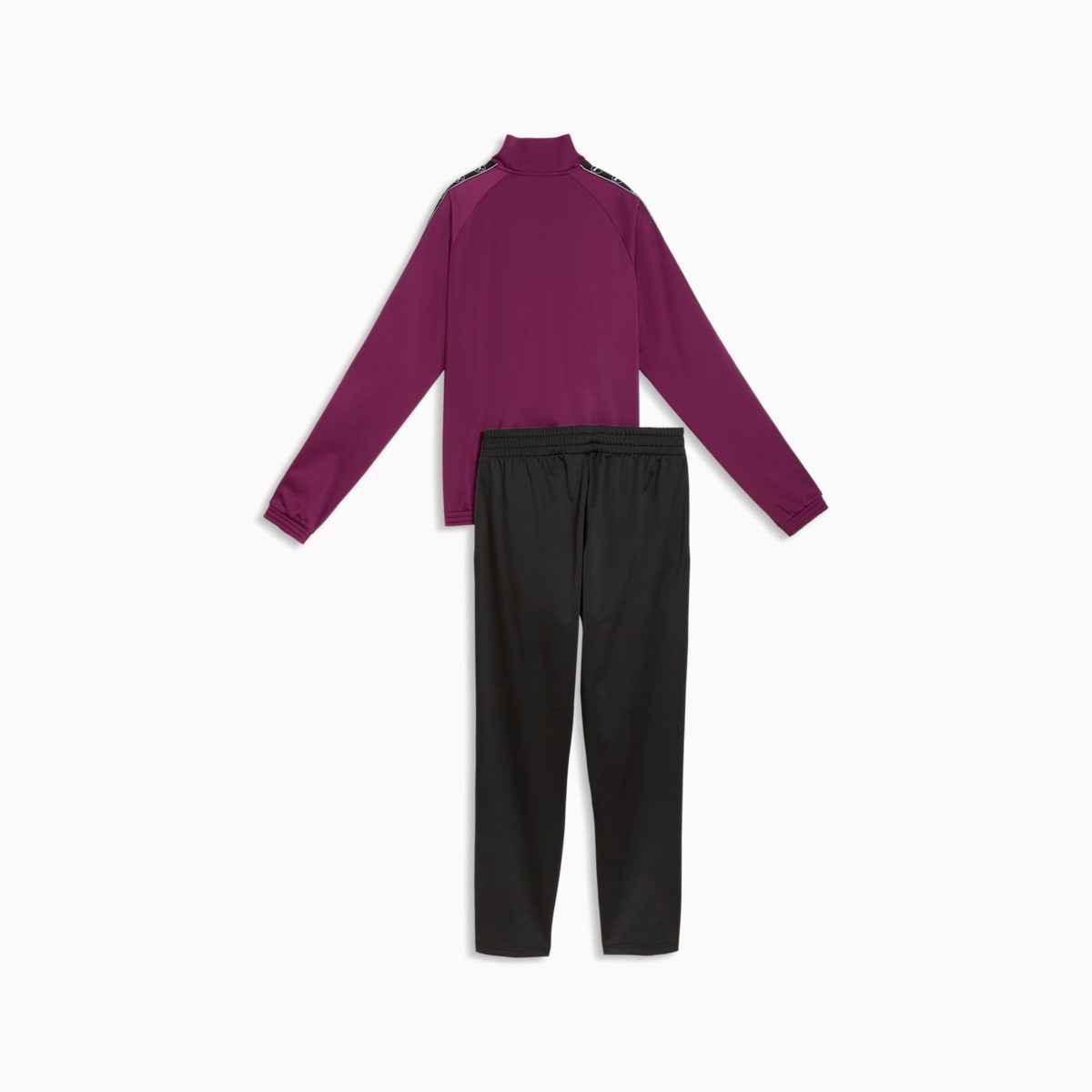 Poly Standard Tracksuit Women - Fuchsia Glow - back on white background