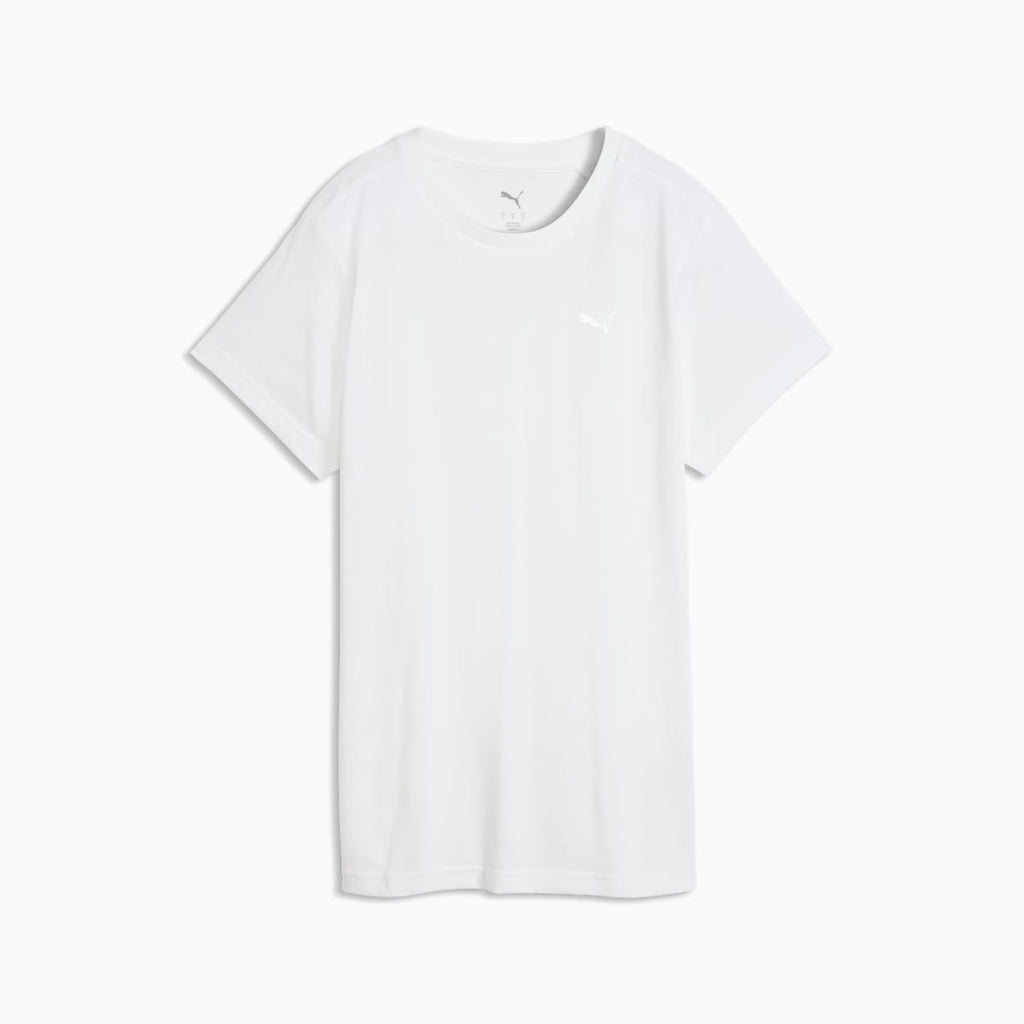 PUMATECH SENSE Women's Tee - PUMA White - front on white background
