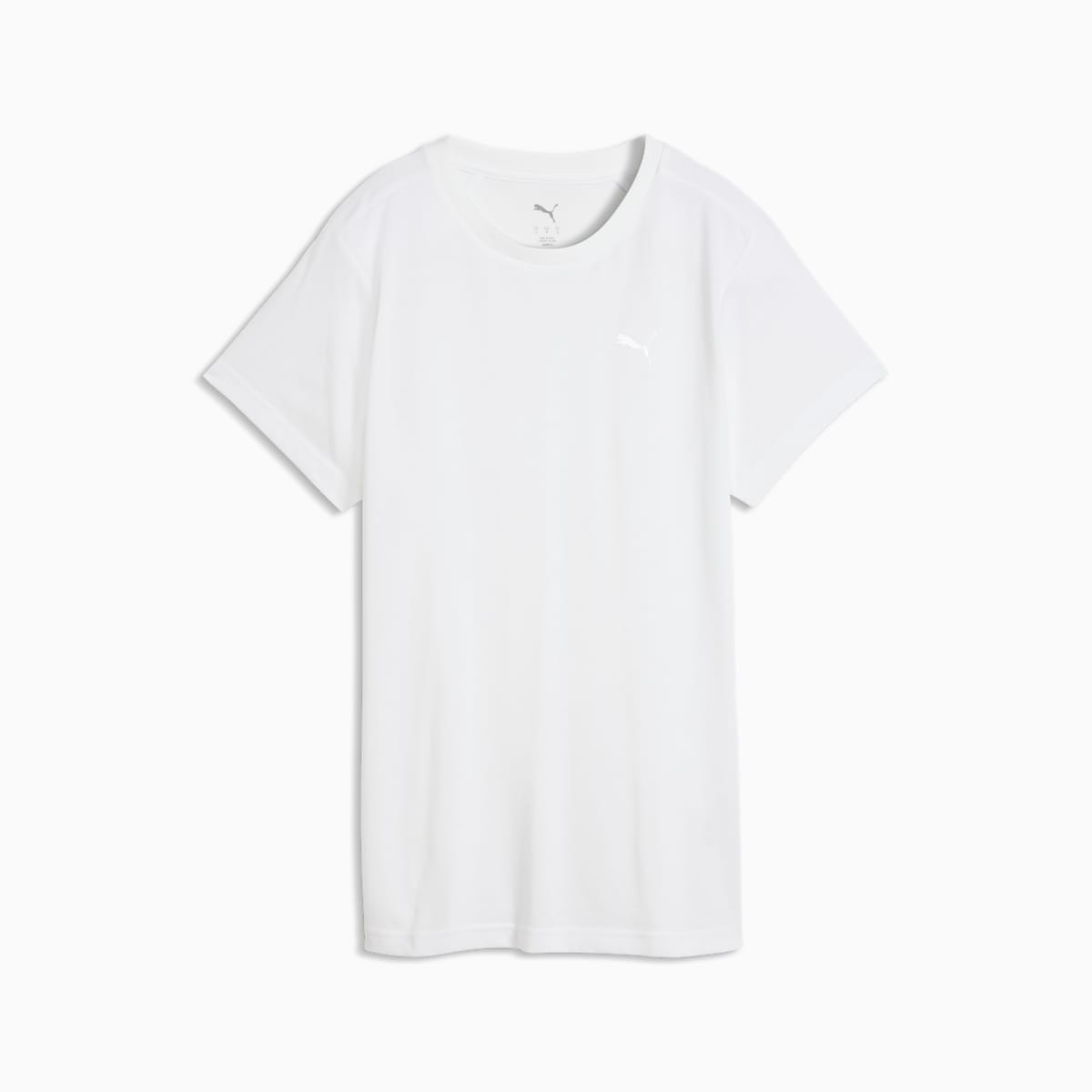 PUMATECH SENSE Women's Tee - PUMA White - front on white background
