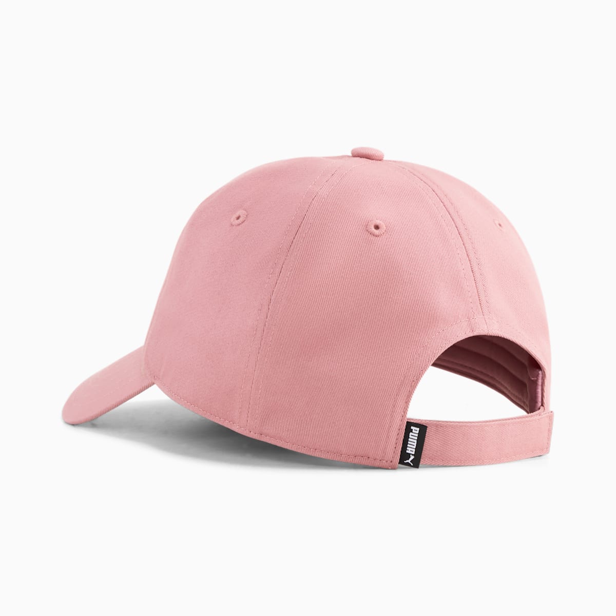 PUMA Essentials No. 1 Logo Patch Baseball Cap - Dusky Rosewood - Back view