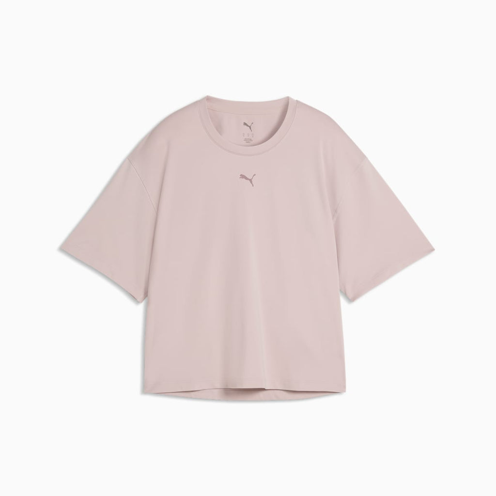 Cloudspun Ultra Soft Women's Relaxed Training Tee - Misty Pink - front on white background