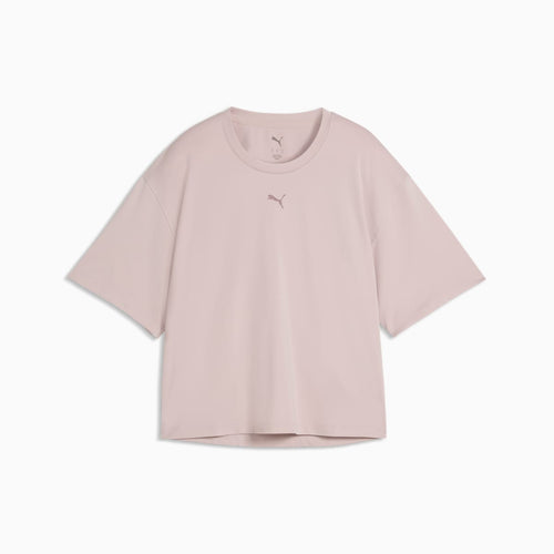 Cloudspun Ultra Soft Women's Relaxed Training Tee - Misty Pink - front on white background