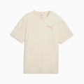 Essentials Elevated Cat Logo Relaxed Tee Men - Alpine Snow image 2