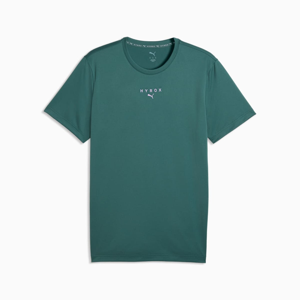 PUMA x HYROX Graphic Tee Men - Herb Garden - front on white background