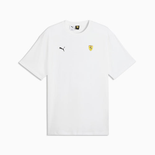 Ferrari Graphic Tee Men - PUMA White - front on white background