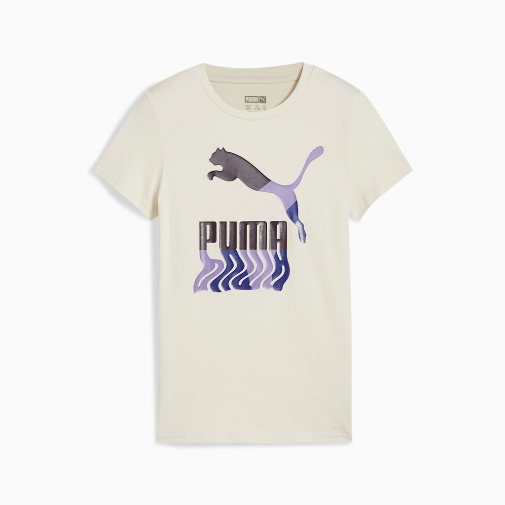 LAVA LAND Tee G Alpine Snow front view