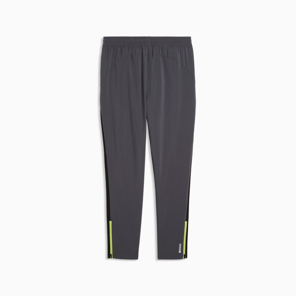 PWRTRAIN Stretch Woven Pants Men - Galactic Gray - back on white background