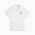 PUMA x ASTON MARTIN ARAMCO F1® TEAM Essentials Polo Men - PUMA White - front on white background