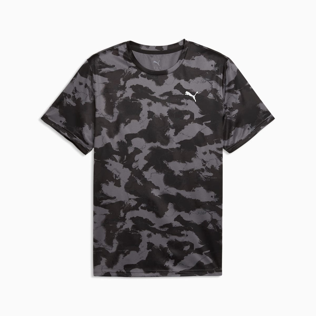 TAD Essentials AOP Tee Men - PUMA Black front view