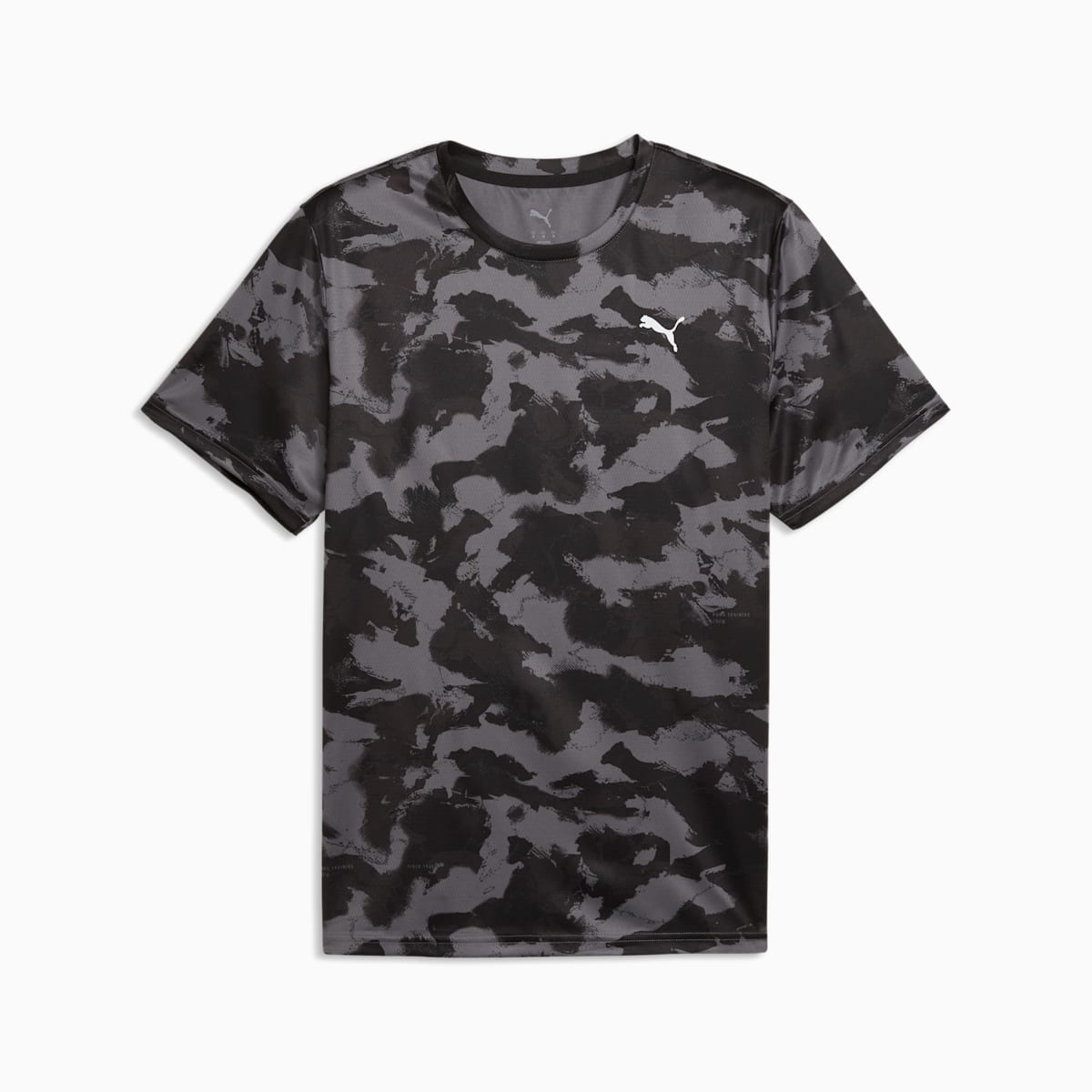 TAD Essentials AOP Tee Men - PUMA Black front view