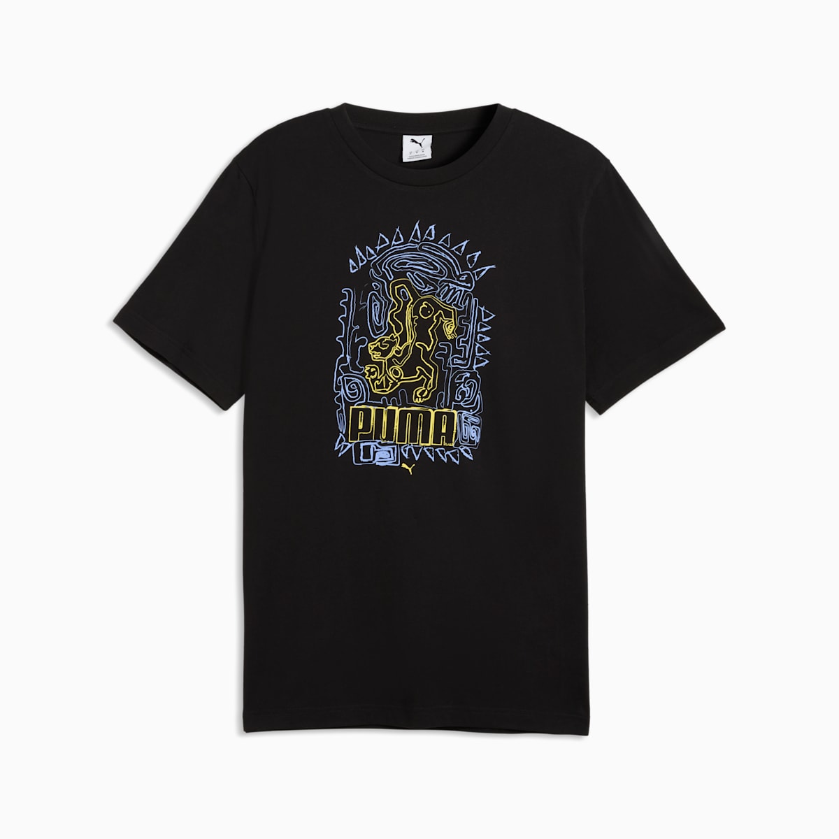 Graphic Hand-Drawn Tee Men - PUMA Black image 2