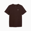 Essentials Elevated Tee Men - Chocolate Fondue - front on white background