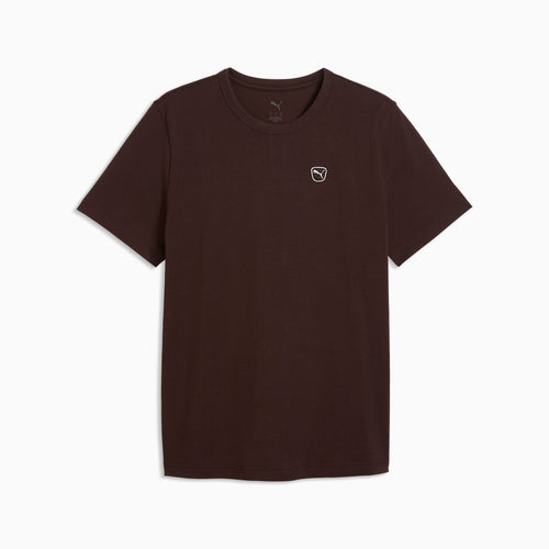 Essentials Elevated Tee Men - Chocolate Fondue - front on white background