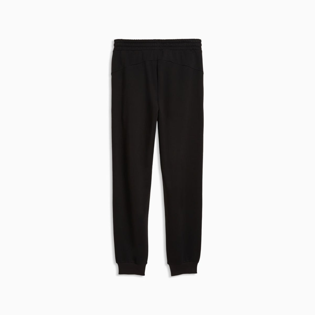 PUMA x ASTON MARTIN ARAMCO F1® TEAM Essentials Sweatpants Men - PUMA Black - back on white background