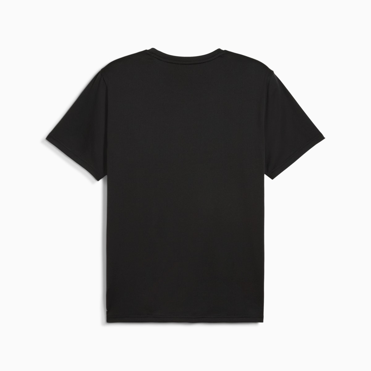 TAD ESSENTIALS Solid Cat Tee Men - PUMA Black - back on white background
