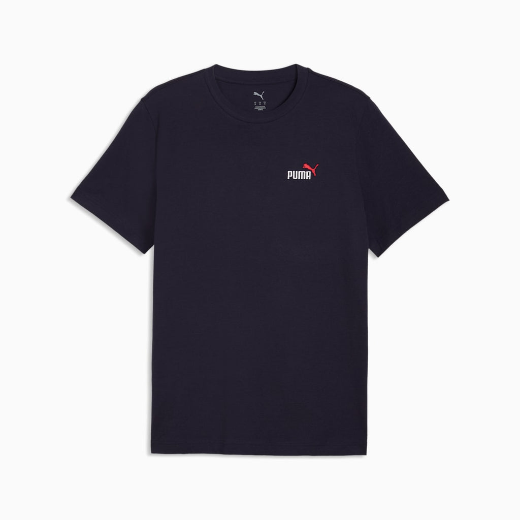 Essentials 2 Color Small No. 1 Logo Tee Men - New Navy image 2