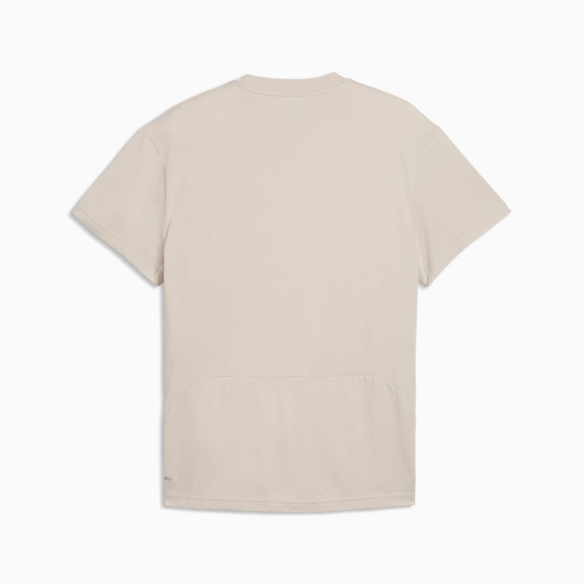 PUMATECH Pocket Tee Men - Silver Fog - back on white background