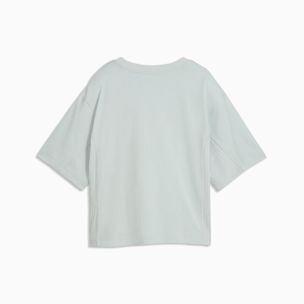 HER Women's Relaxed Tee - Créme De Mint - back on white background