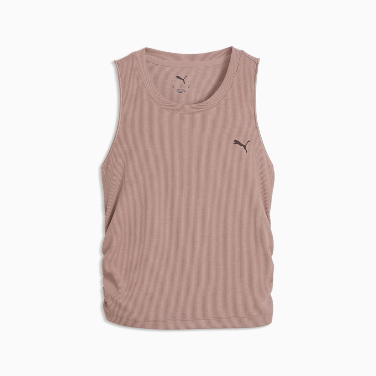 CLOUDSPUN Rib Tank Women - Sandstone front view