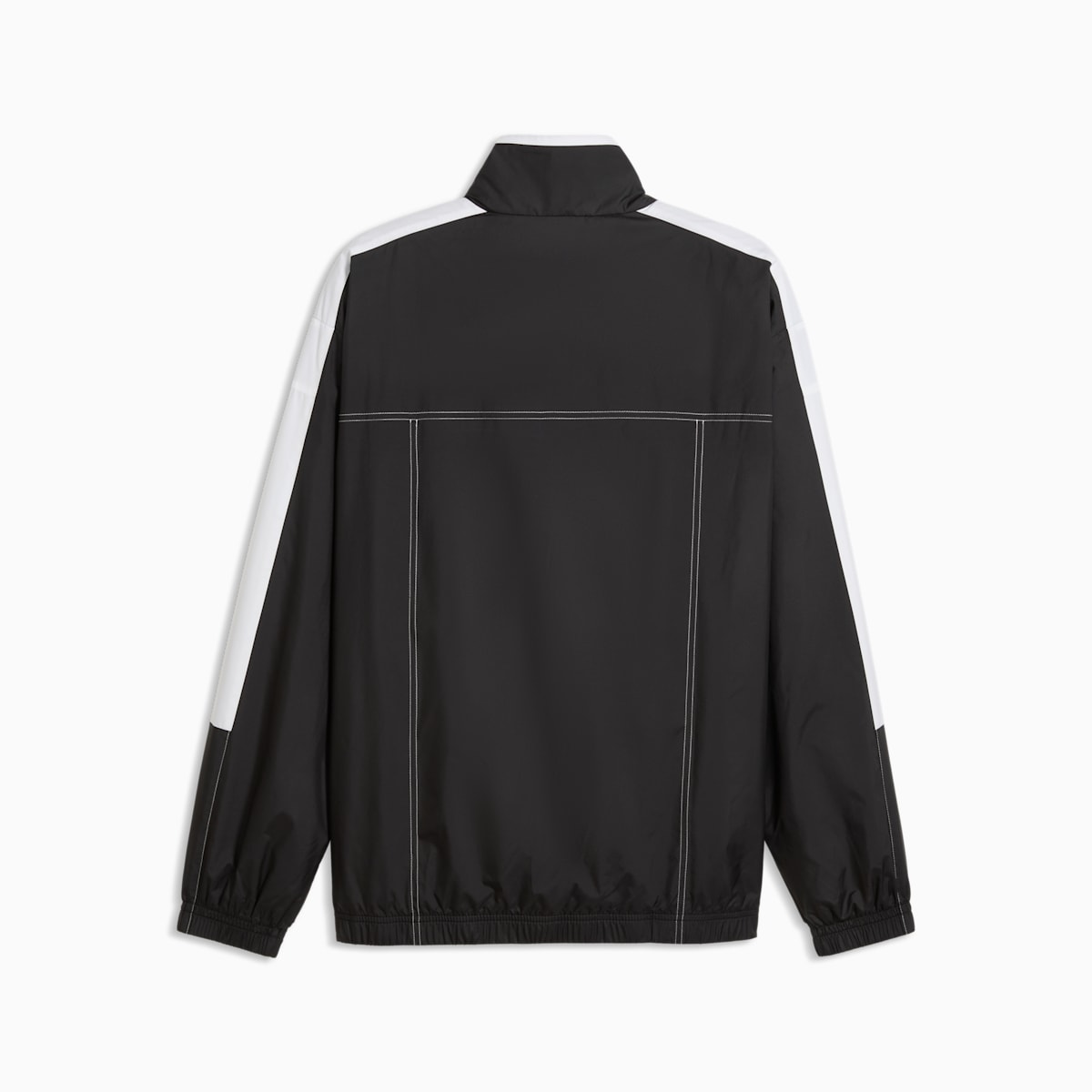 BMW M Motorsport MT7 Woven Jacket Men - PUMA Black - back on white background