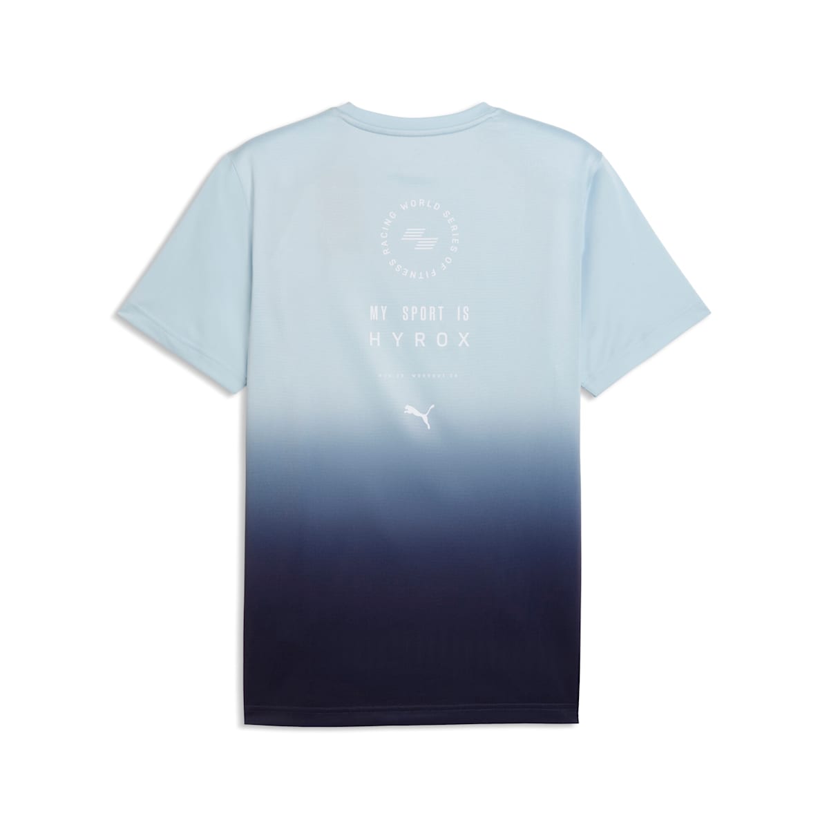 PUMA x HYROX Graphic Tee Men - Lucite-Deep Plum back view