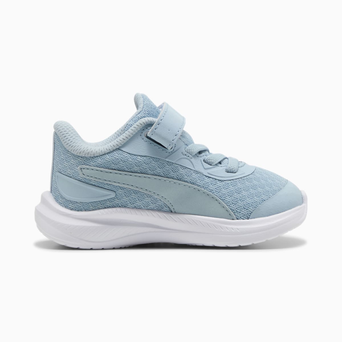 PUMA Skyrocket 2 Blaze Fade AC+ Infant Shoes - Light Blue-White-Lilac - Front / Top View