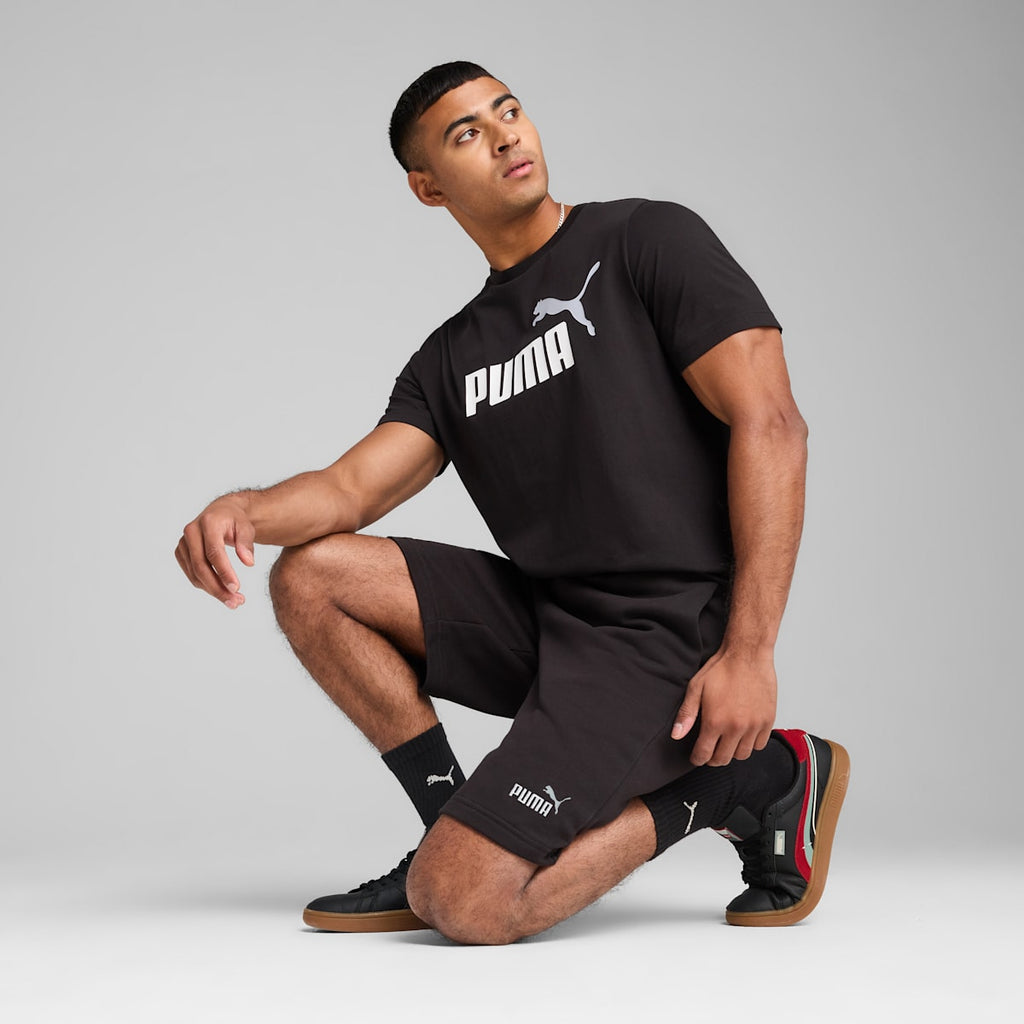 Essentials 2 Color No. 1 Logo 10" Shorts Men - PUMA Black image 3