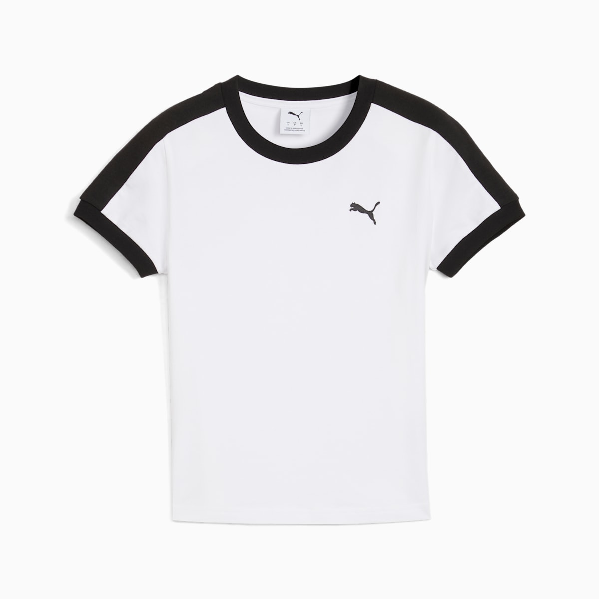 T7 Slim Tee Women - PUMA White front view