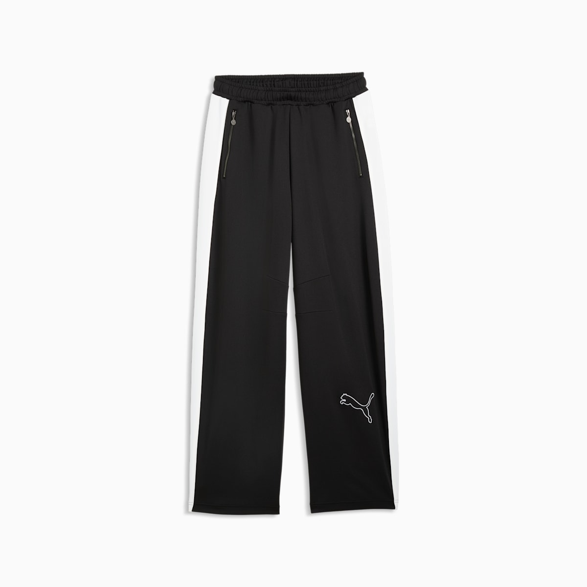 T7 Love Of The Cat Men's Barrel Track Pants - PUMA Black - front on white background