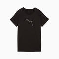 Essentials Sequins Tee Women - PUMA Black - front on white background