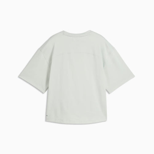 CLOUDSPUN Relaxed Tee Women - Créme De Mint - back on white background