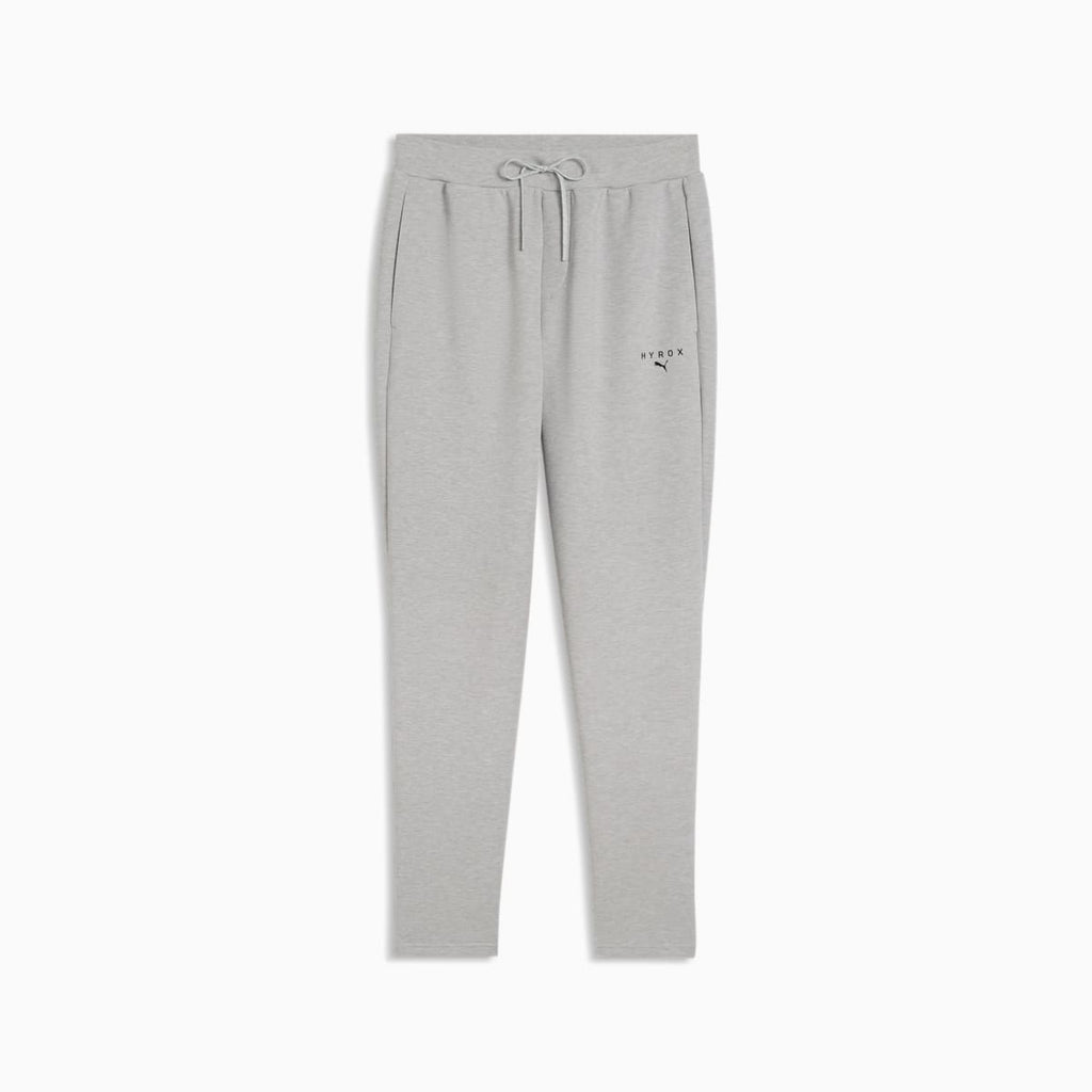 PUMA x HYROX CLOUDSPUN Elevated Pants Men - Light Gray Heather front view