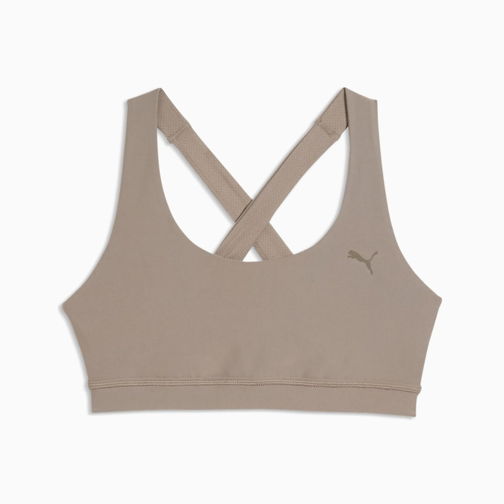 Cloudspun Ultra Soft Women's Mid Impact Sports Bra - Mouse Gray - front on white background