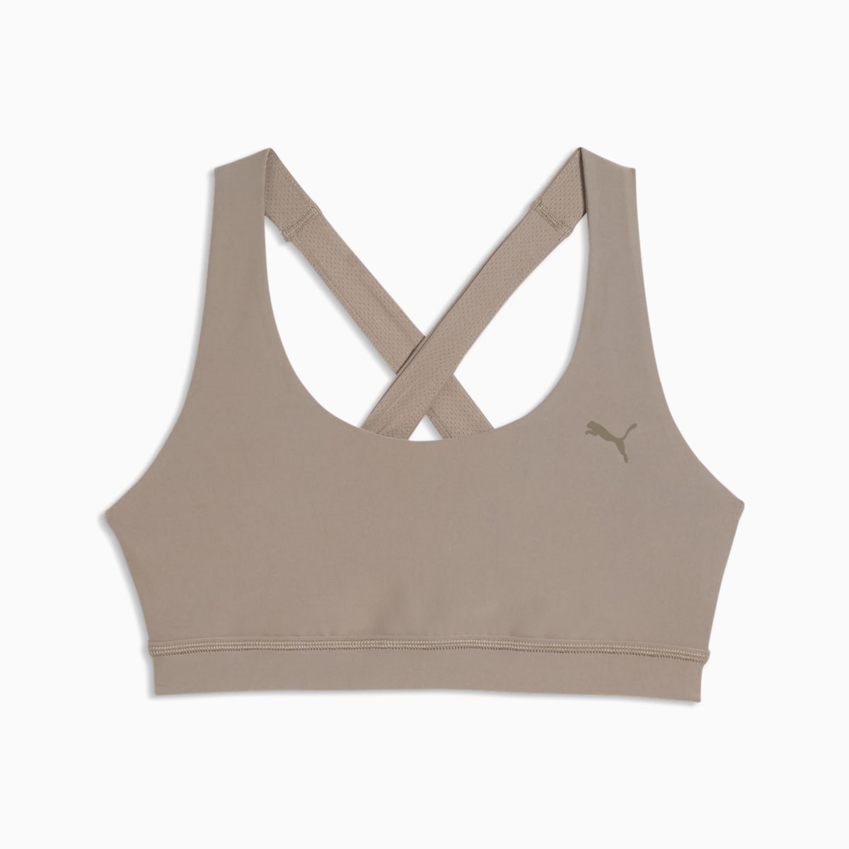 Cloudspun Ultra Soft Women's Mid Impact Sports Bra - Mouse Gray - front on white background