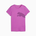 W TAD BIG LOGO TEE Wild Berry front view