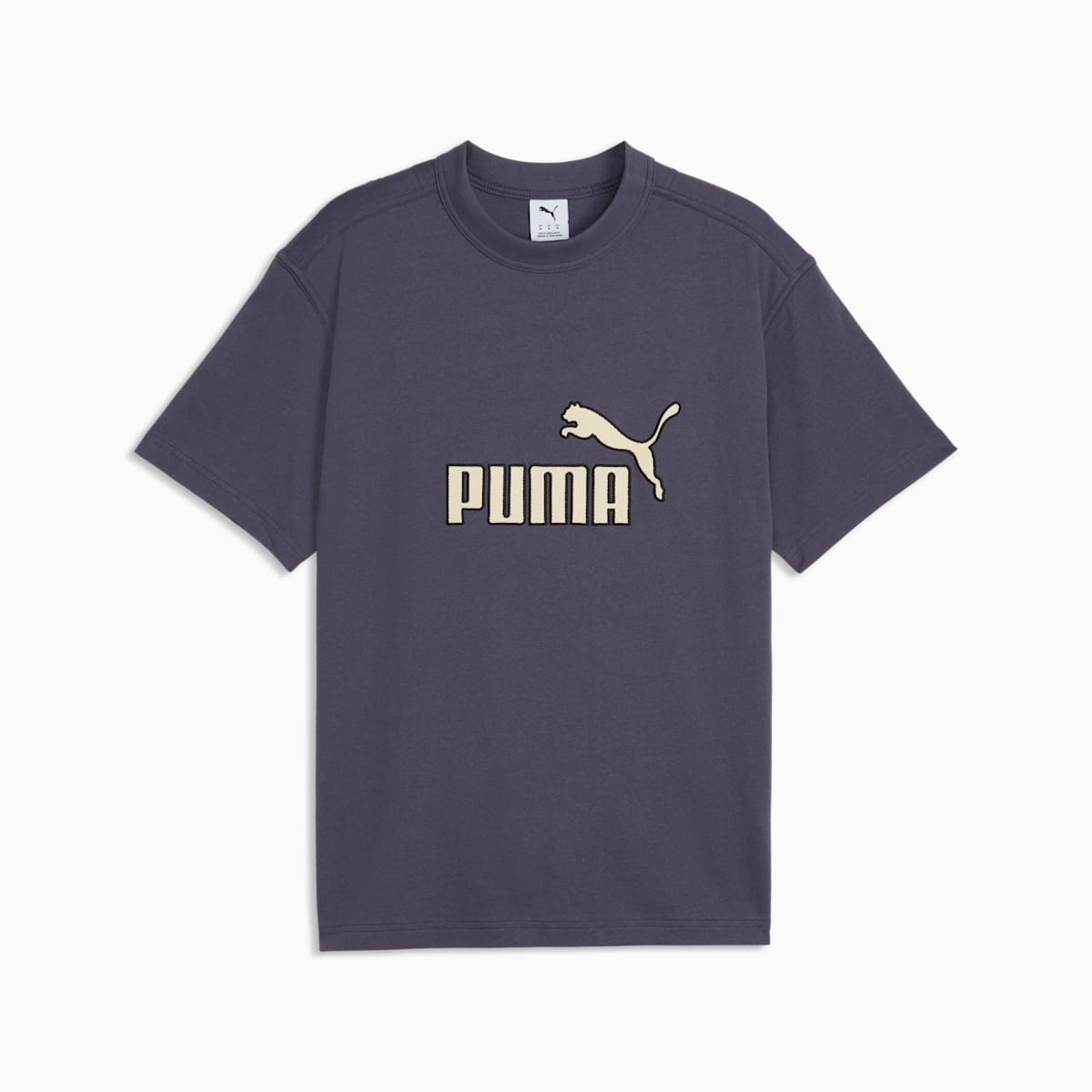 Essentials Elevated No.1 Relaxed Tee Men - Inky Depths - front on white background