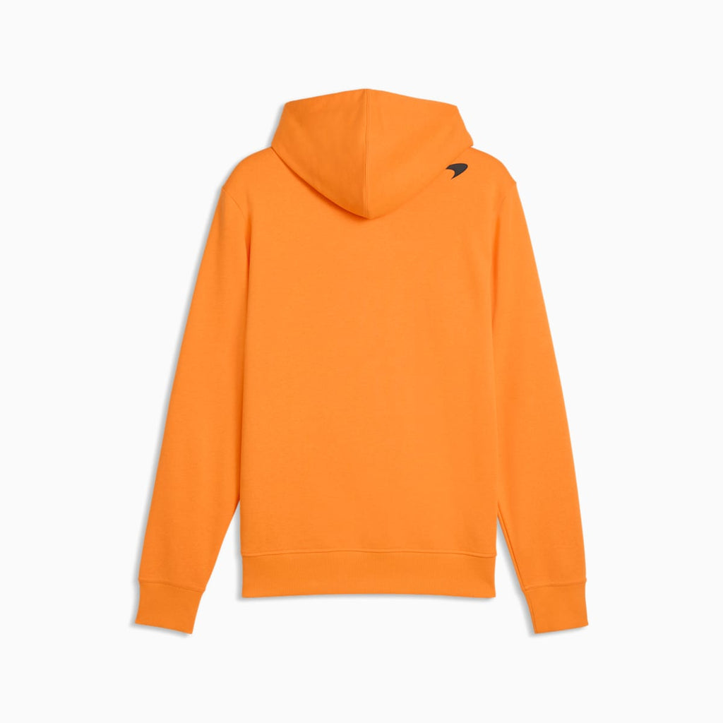 McLAREN Essentials Men's Hoodie - Papaya - back on white background