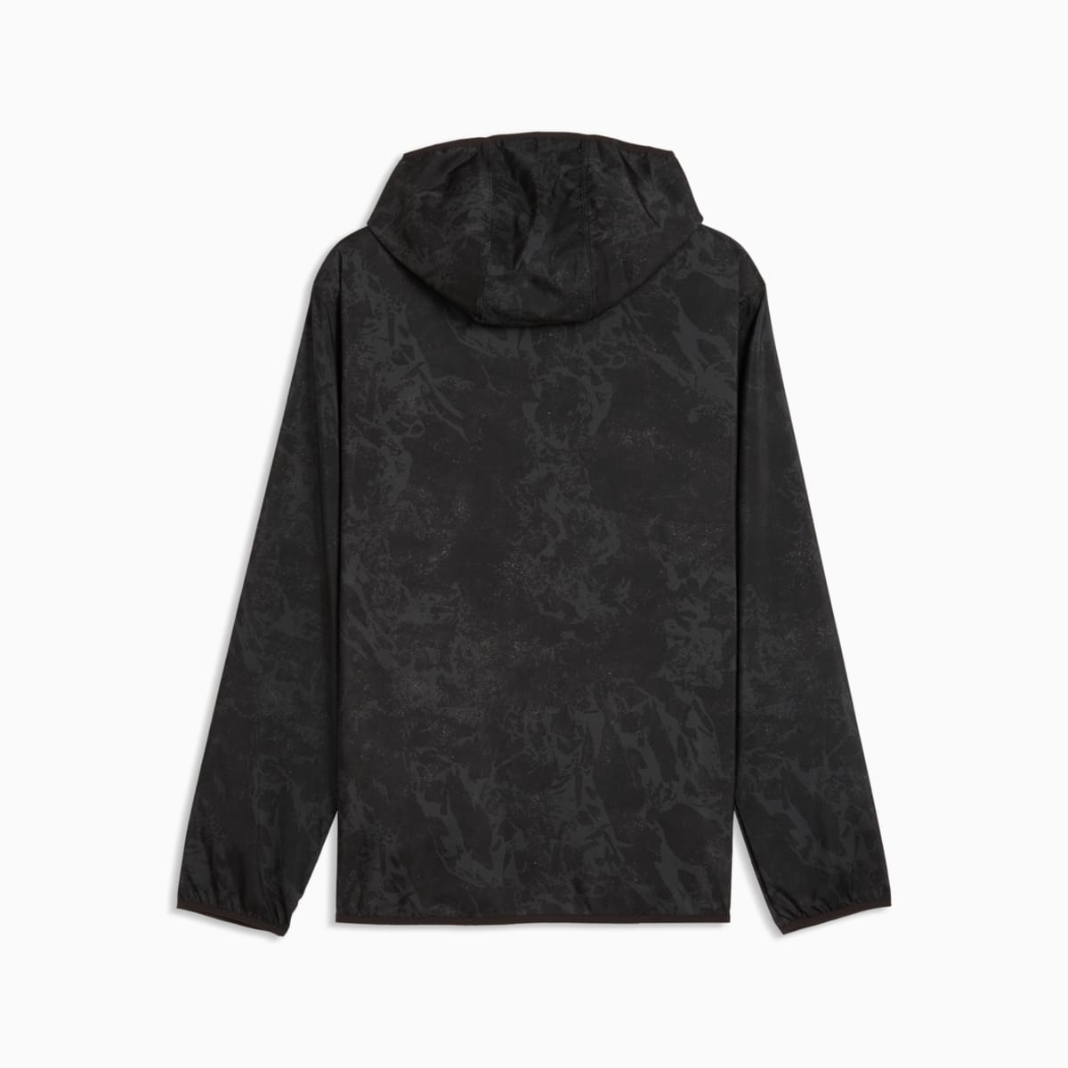 Train All Day Essentials Printed Jacket Men - PUMA Black - back on white background