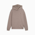 PUMA Women's Clothing Training, HOODIE - Mouse Gray - front on white background