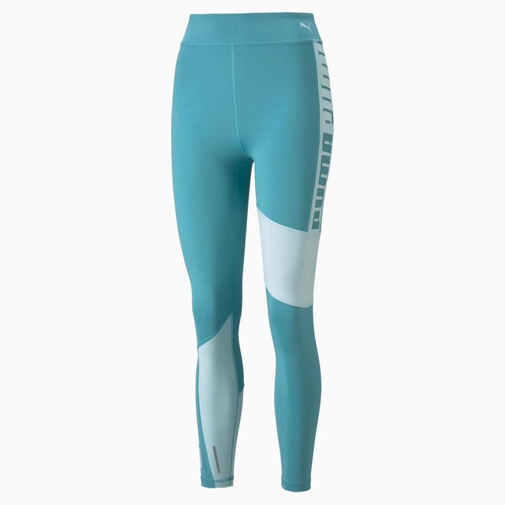 Train Favorite Logo High-Waist 7/8 Tights Women - Deep Orchid front view