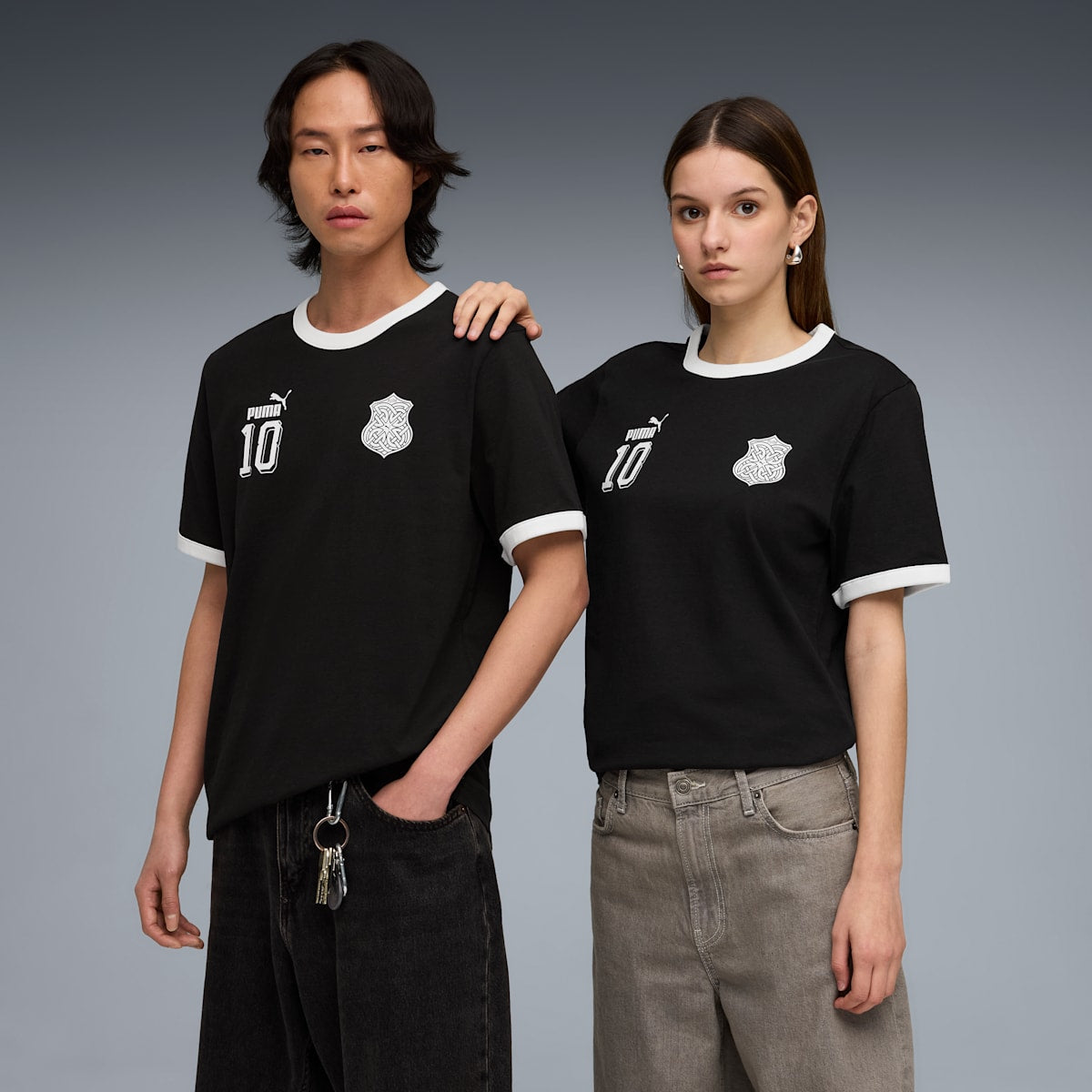 FUTURE.PUMA.ARCHIVE Ringer Tee Men - PUMA Black image 4