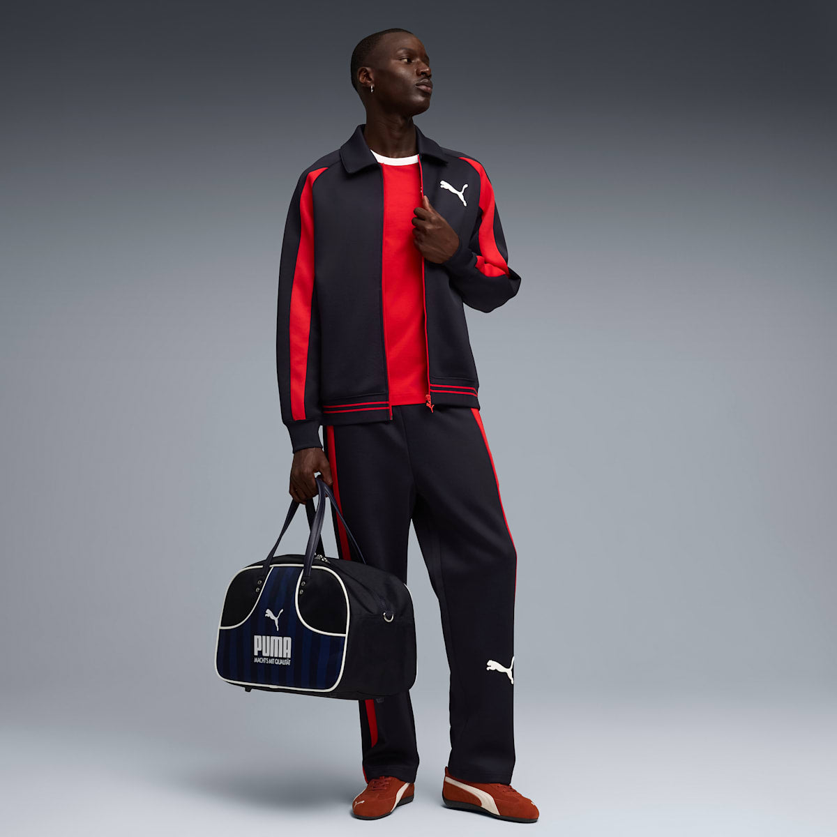 T7 Big Cat Track Jacket Men - New Navy image 3