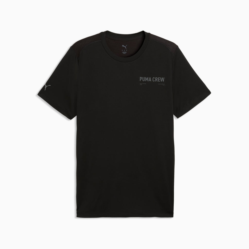 CLOUDSPUN Branded Tee Men - PUMA Black front view