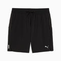PWRTRAIN 7" Woven Shorts Men - PUMA Black - front on white background