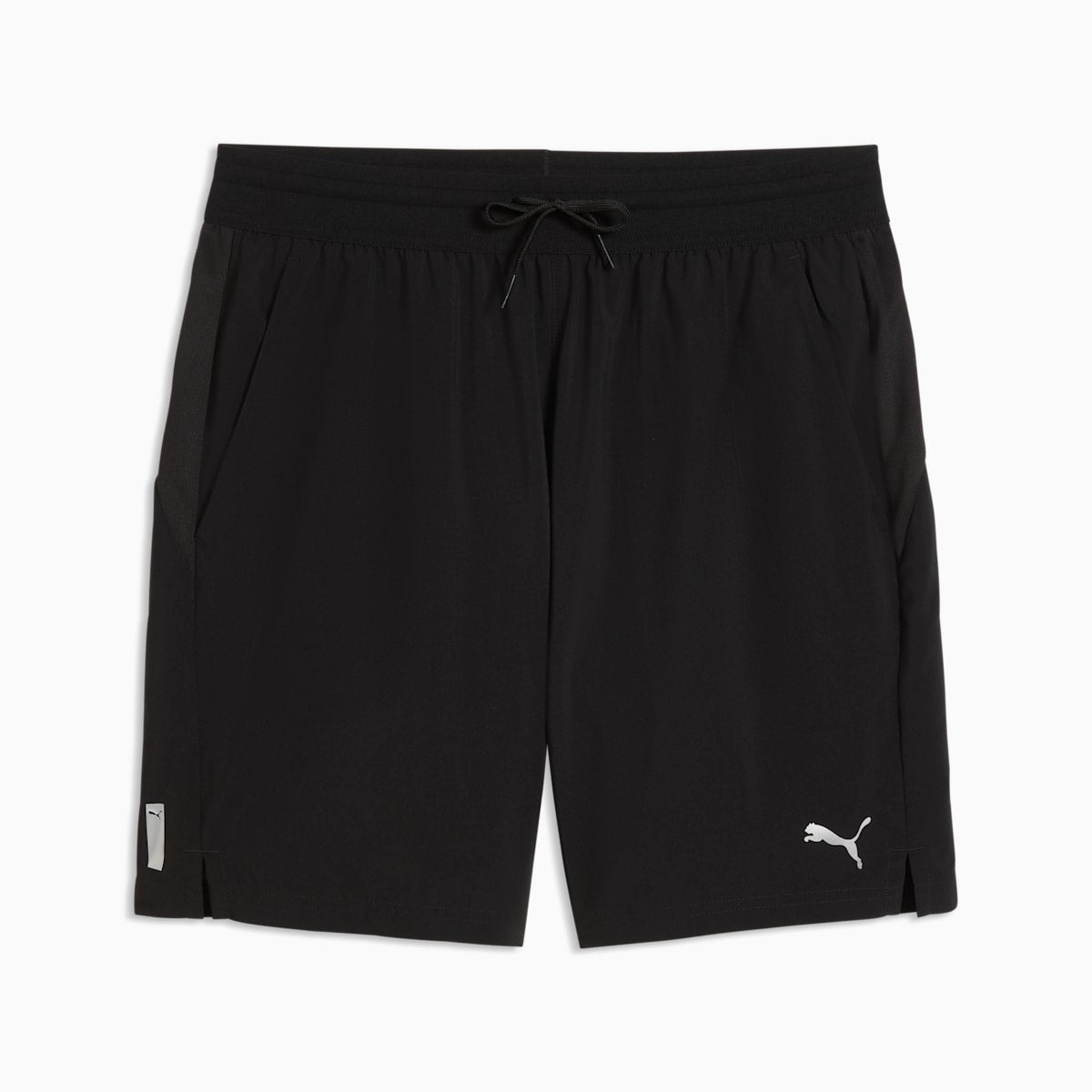 PWRTRAIN 7" Woven Shorts Men - PUMA Black - front on white background